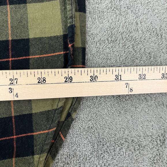 Duluth‎ Trading Co. Magnet Free Swingin' Flannel Relaxed Fit Shirt Mens Large - Picture 7 of 8